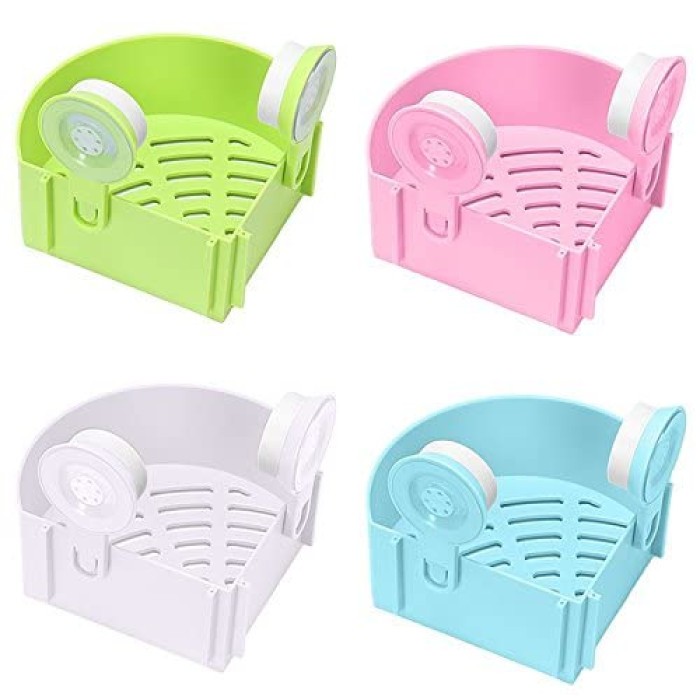 Plastic Bathroom Shelves Corner Self